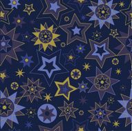 Stars Seamless pattern &ndash; Illustration N2