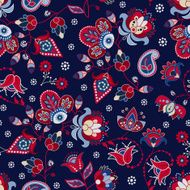 Seamless flowers pattern N6