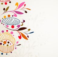 Floral abstract background N15