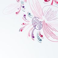 Floral abstract background N16