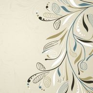 Floral abstract background N19