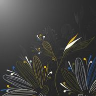 Floral abstract background N21