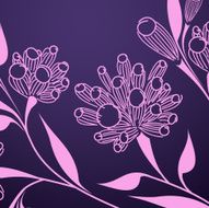Floral abstract background N31