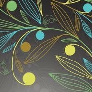 Floral abstract background N35