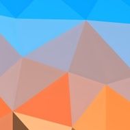 Low polygon Triangle Pattern Background N168