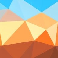 Low polygon Triangle Pattern Background N169