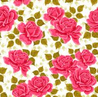 Seamless wallpaper pattern with roses N3