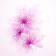 Vector background with flowers N12