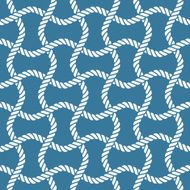 Seamless nautical rope pattern N2