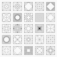 Set of geometric elements