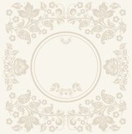 Invitation anniversary card with label for your personalized text N6