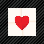 love heart paper background N3