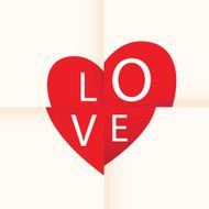 love heart paper background N5