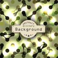 Abstract vignette DNA science of background Vector illustration EPS N3