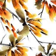 yellow flowers N16