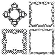 Set of knotting frames and cross N2