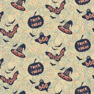 Halloween seamless pattern N37