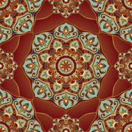 Pattern on a red background