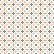 abstract retro geometric pattern N8