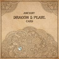 Dragon parchment card