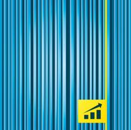 Chart with arrow sign Success diagram symbol N2