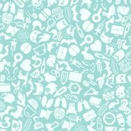 vector background of the veterinary icons