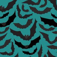 Seamless background with bats Vector illustration