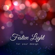 Abstract magic bokeh background