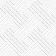 White crossed lines and squares seamless