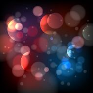 Defocused bokeh lights background
