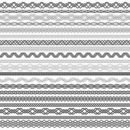 Set of vintage borders for design N2
