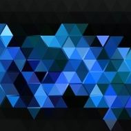 Low polygon Triangle Pattern Background N281