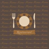 Restaurant menu design N218