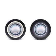 Car wheel on white background N2
