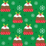 christmas cake pattern