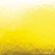 Abstract yellow triangle geometrical vector background