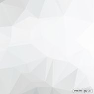 Abstract white triangle geometrical Vector background