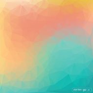Abstract pastels triangle geometrical Vector background