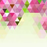 Low polygon Triangle Pattern Background N296