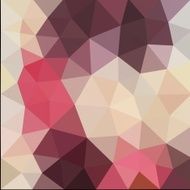 Low polygon Triangle Pattern Background N333