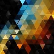 Low polygon Triangle Pattern Background N343