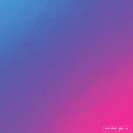 Abstract blue purple and pink tone triangle geometrical Vector