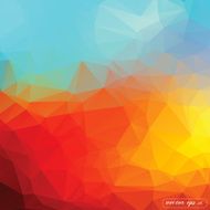 Abstract triangle geometrical Vector background illustration
