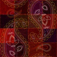 Patchwork of denim fabric N2