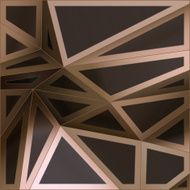 Geometric abstract composition