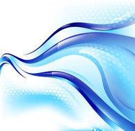 blue wavy background N5