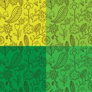 floral seamless pattern N447