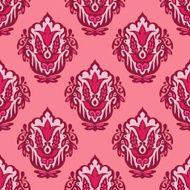 Abstract seamless vintage luxury damask