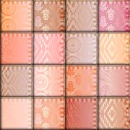 Patchwork of satin fabric N2