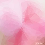 Abstract pink pastels triangle geometrical Vector background
